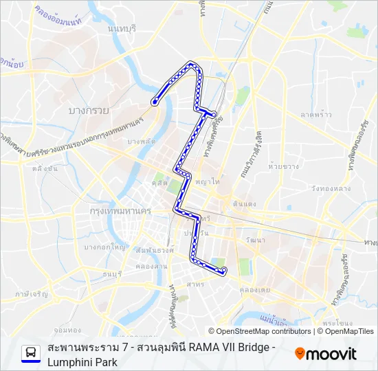 50 Bus Line Map