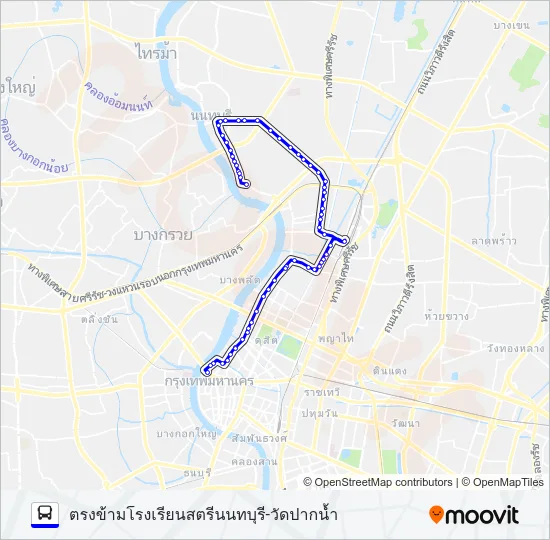 65 Bus Line Map