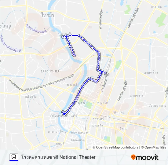 65 Bus Line Map