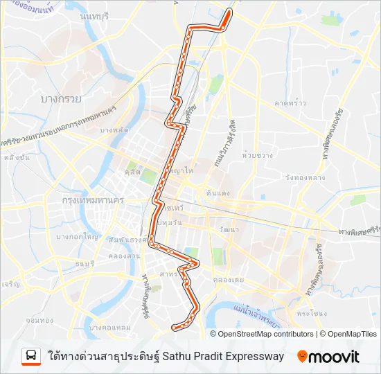 67 Bus Line Map