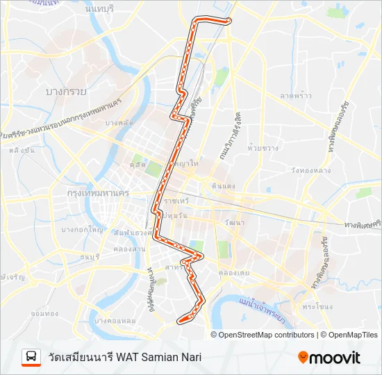67 Bus Line Map