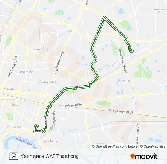 71 Bus Line Map
