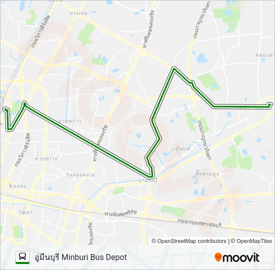 96 Bus Line Map