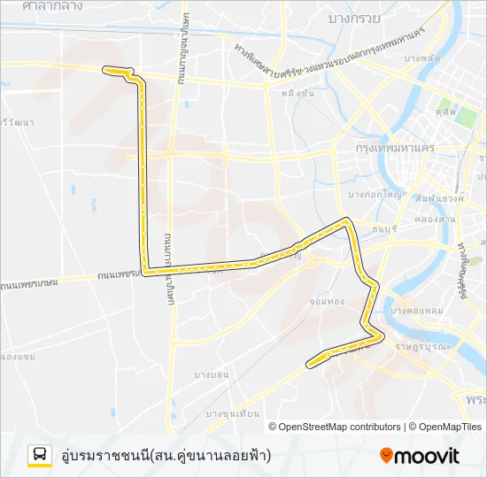 101 Bus Line Map