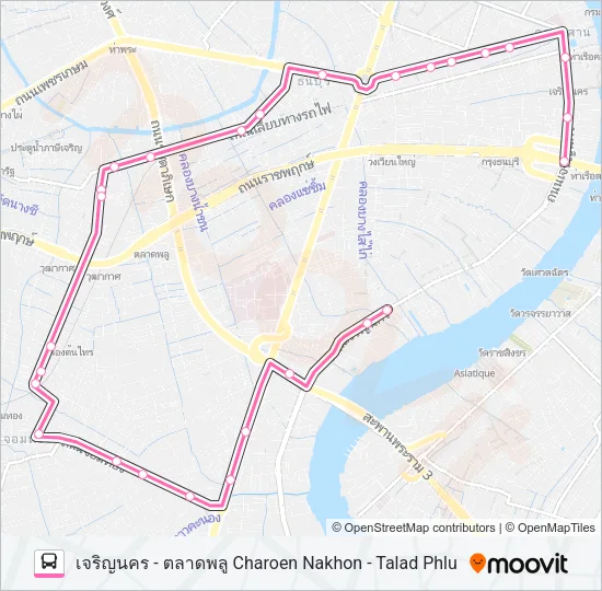 111 Bus Line Map