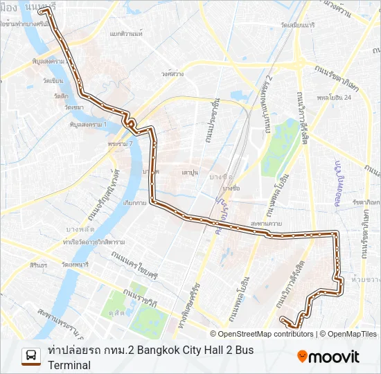 117 Bus Line Map