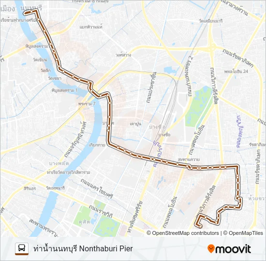 117 Bus Line Map