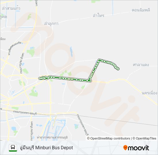 131 รถบัส แผนที่สายรถ