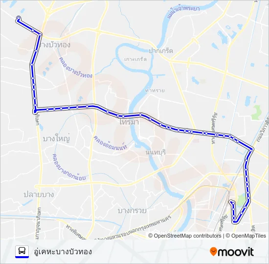 134 Bus Line Map