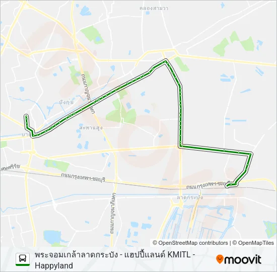 143 Bus Line Map
