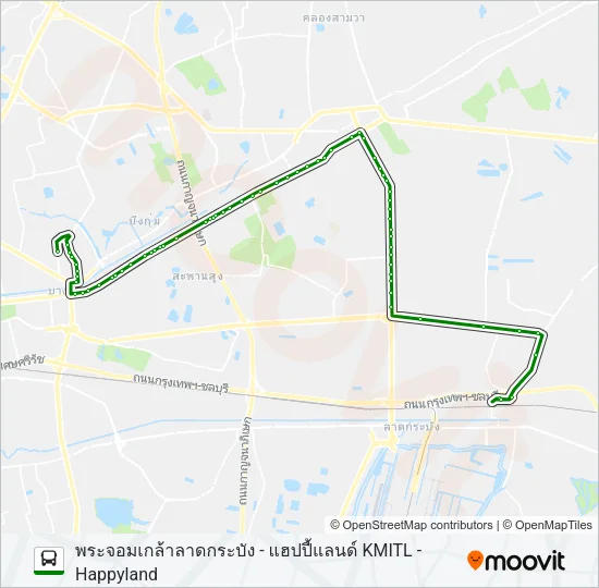 143 Bus Line Map