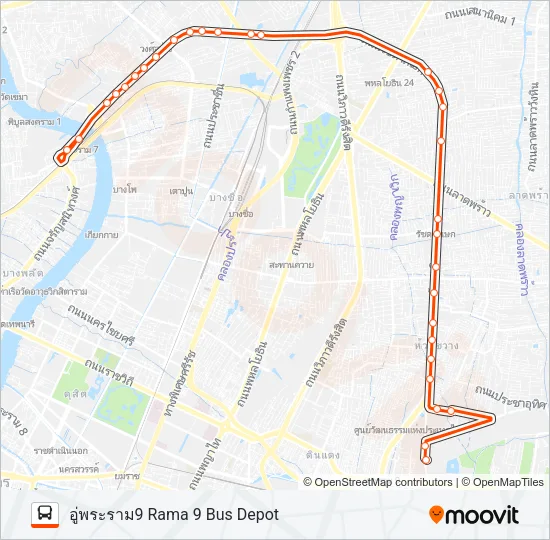 179 Bus Line Map