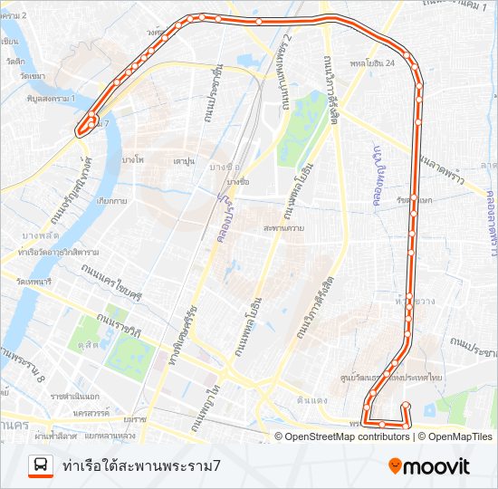 179 รถบัส แผนที่สายรถ