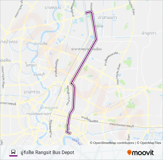 185 Bus Line Map