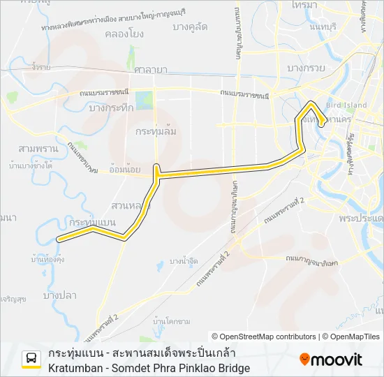 189 Bus Line Map