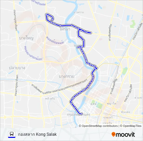 203 Bus Line Map