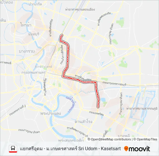 206 Bus Line Map