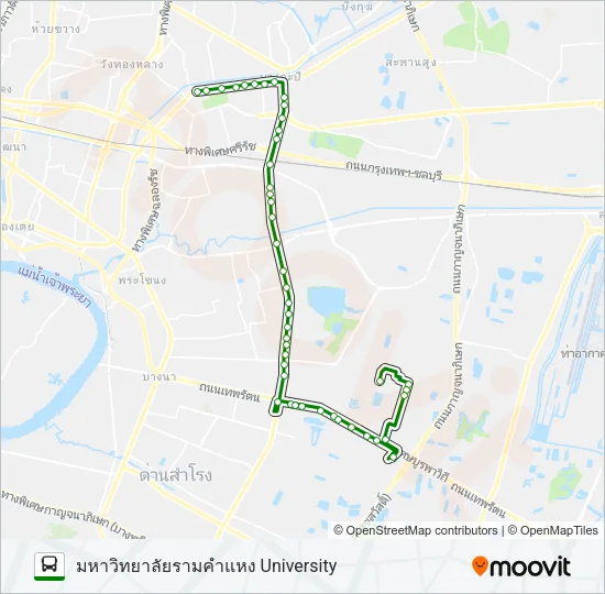 207 Bus Line Map
