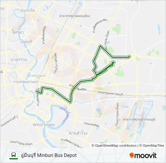 501 Bus Line Map