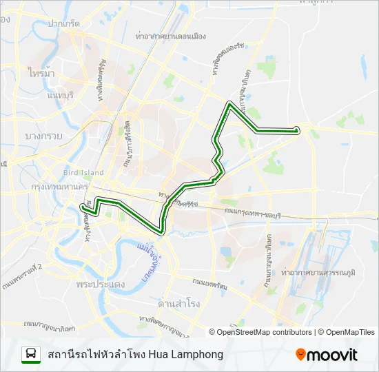 501 Bus Line Map
