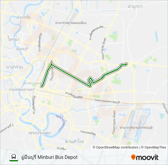 502 Bus Line Map