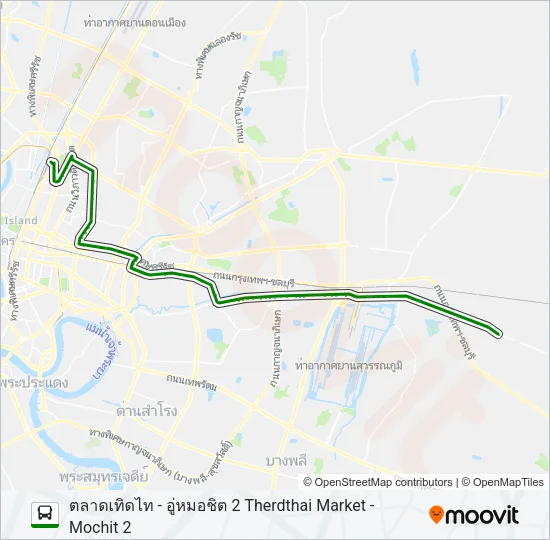 517 Bus Line Map