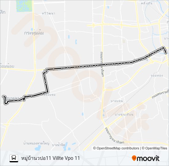 80ก รถบัส แผนที่สายรถ