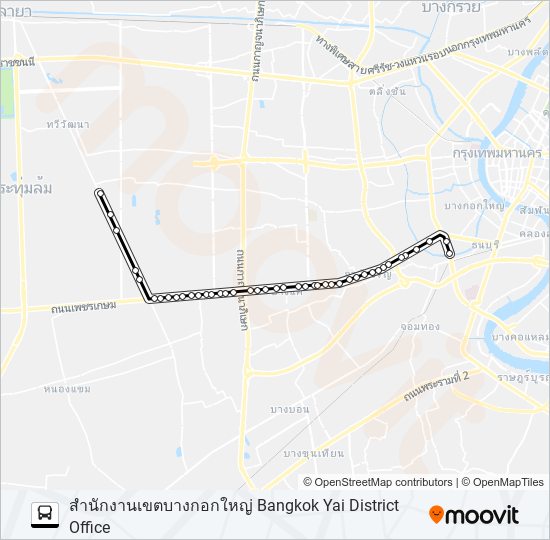 91ก รถบัส แผนที่สายรถ