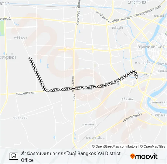 91ก Bus Line Map