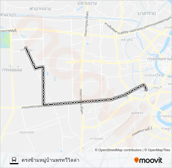 91ก Bus Line Map