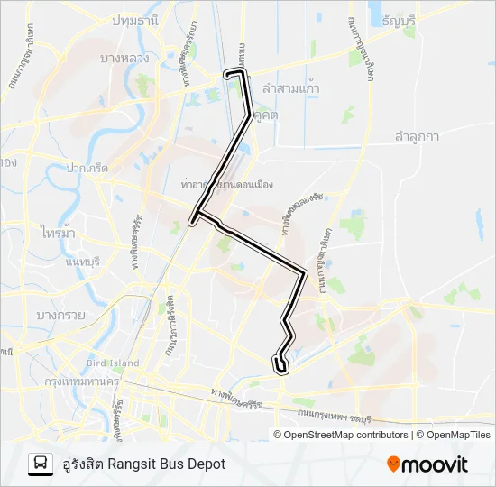 95ก Bus Line Map