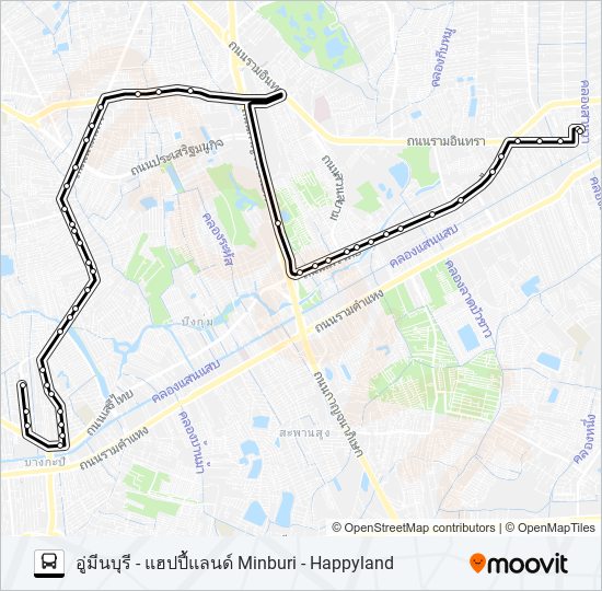 96ก bus Line Map