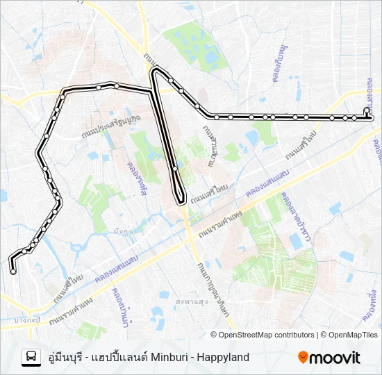 96ก Bus Line Map