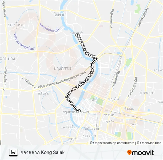 203 Bus Line Map