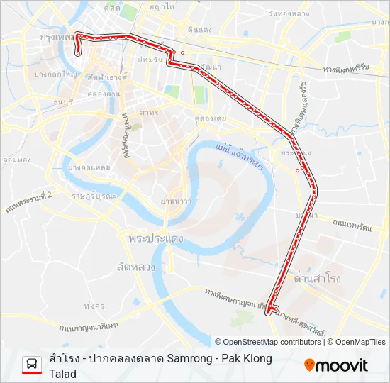 2 Bus Line Map