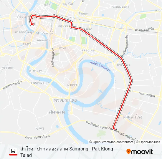 2 Bus Line Map