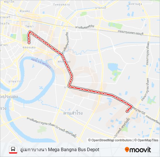 2 bus Line Map