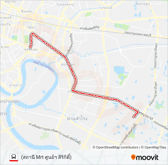 2 Bus Line Map