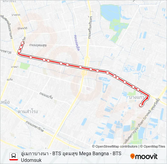 2 Bus Line Map