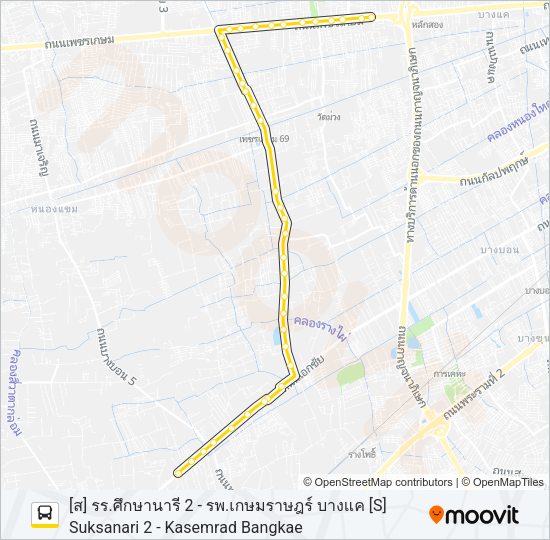 7 รถบัส แผนที่สายรถ