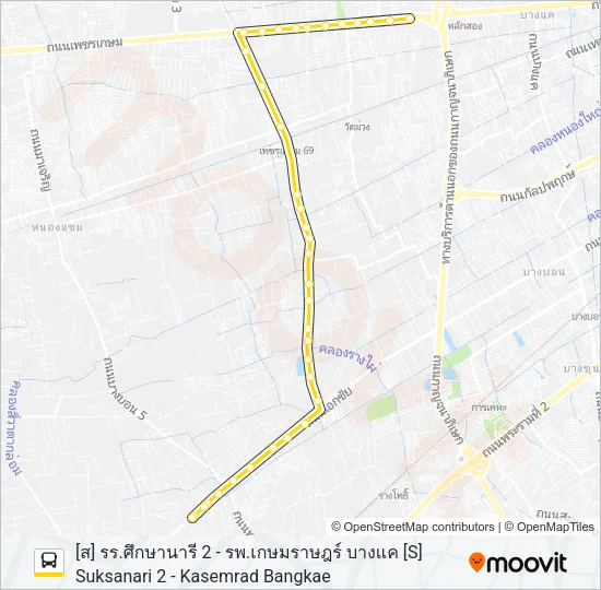 7 Bus Line Map