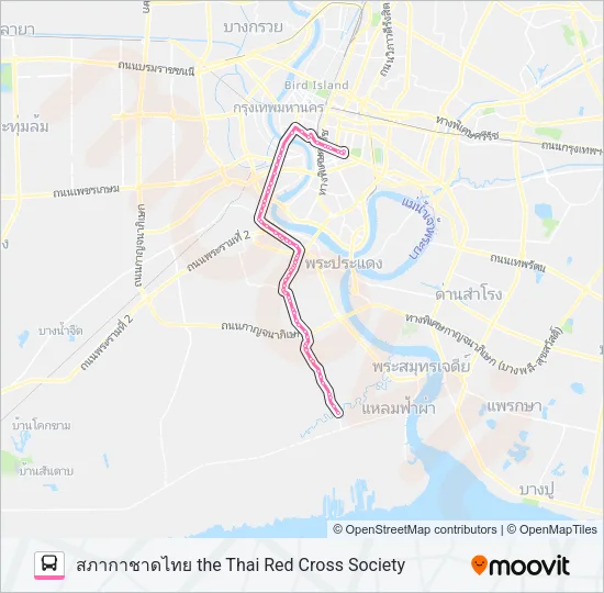 21 Bus Line Map