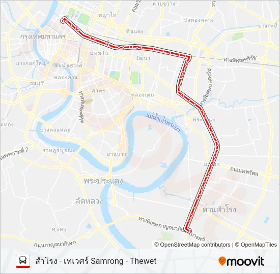 23 Bus Line Map