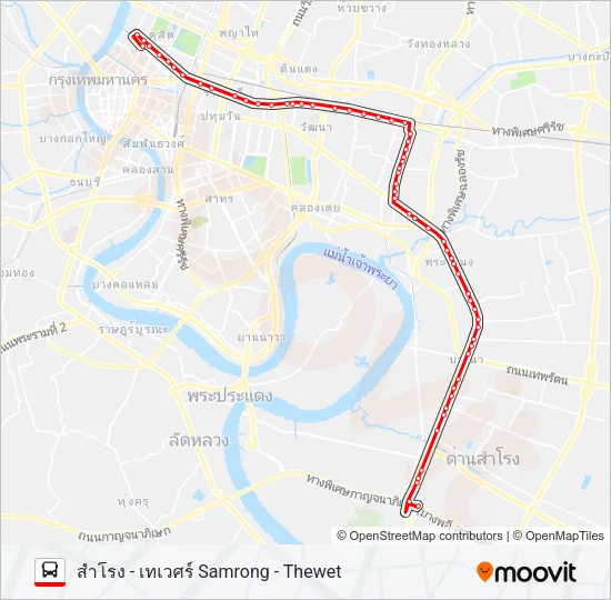 23 Bus Line Map