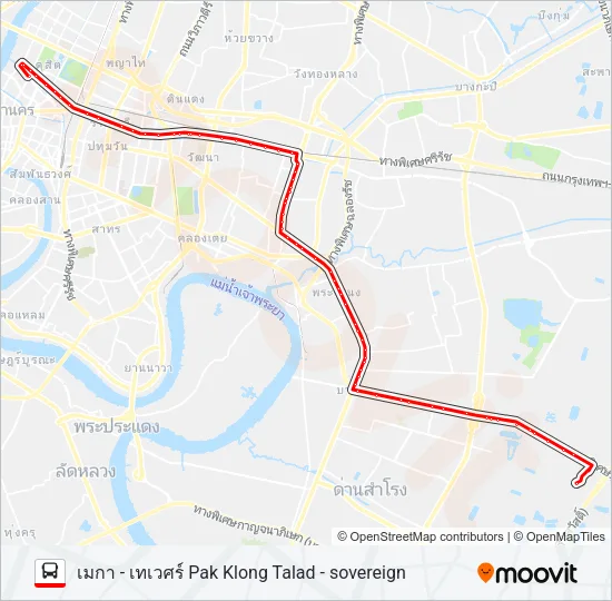 23 Bus Line Map