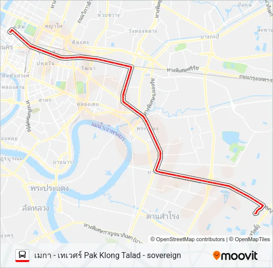 23 Bus Line Map