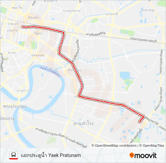23 Bus Line Map