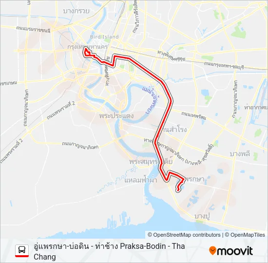 25 Bus Line Map