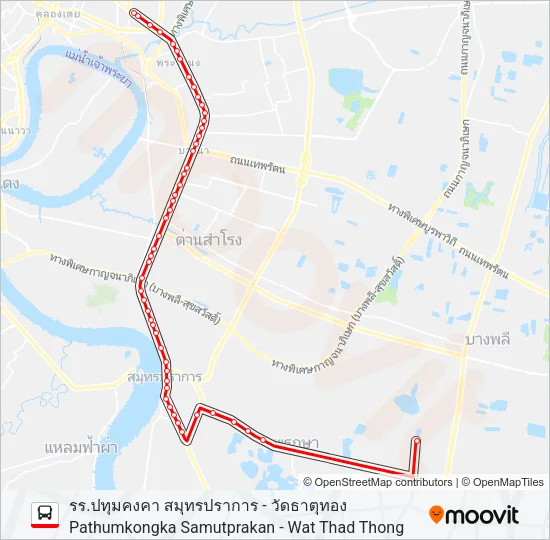 25 Bus Line Map