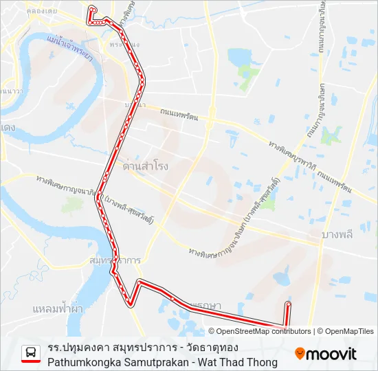 25 Bus Line Map
